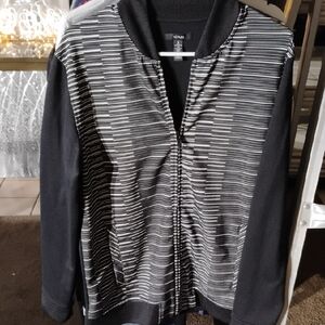 Alfani Monochrome Striped Jacket